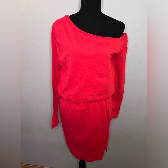 Philanthropy Rosebud Dress in Red Women’s Size Large - Picture 1 of 9